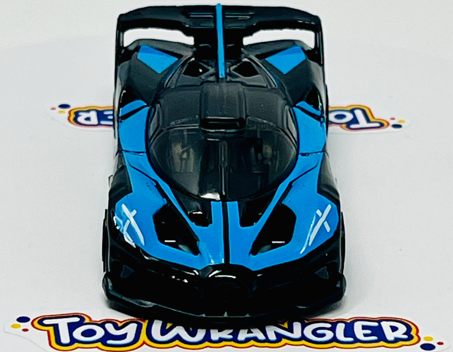 Hot Wheels Bugatti Bolide (Black/Blue) with Protector