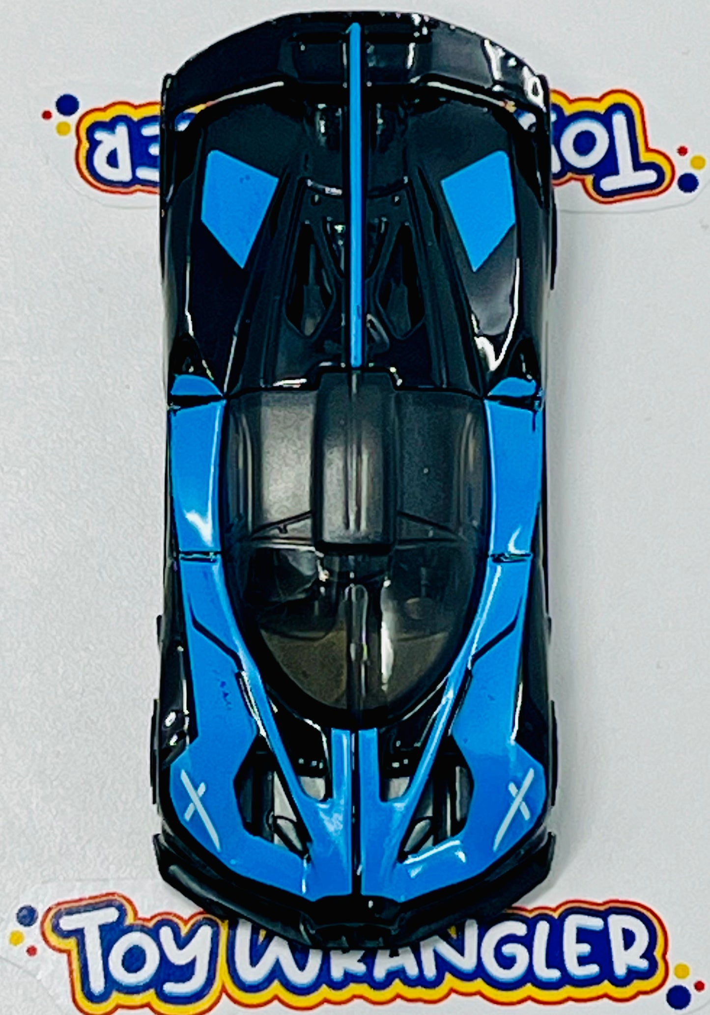 Hot Wheels Bugatti Bolide (Black/Blue) with Protector