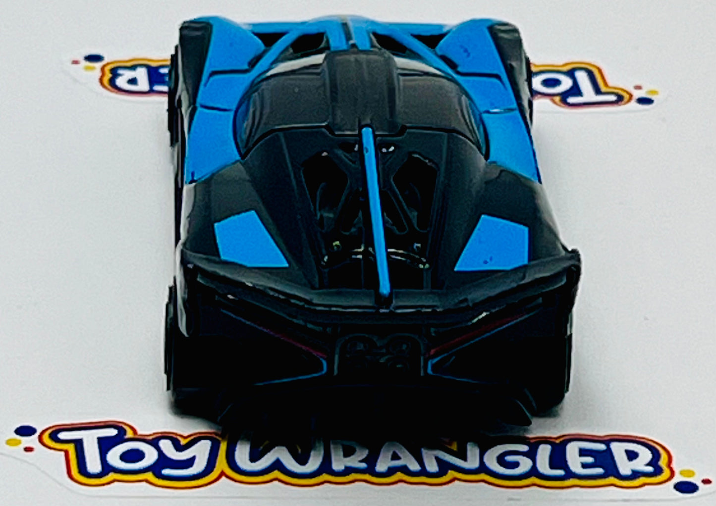 Hot Wheels Bugatti Bolide (Black/Blue) with Protector