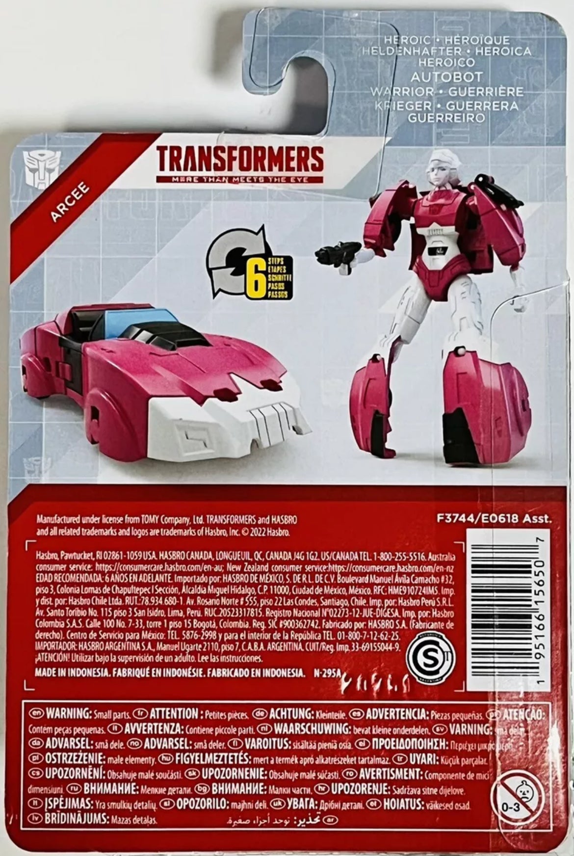 Transformers Authentics ARCEE 3” Action Figure