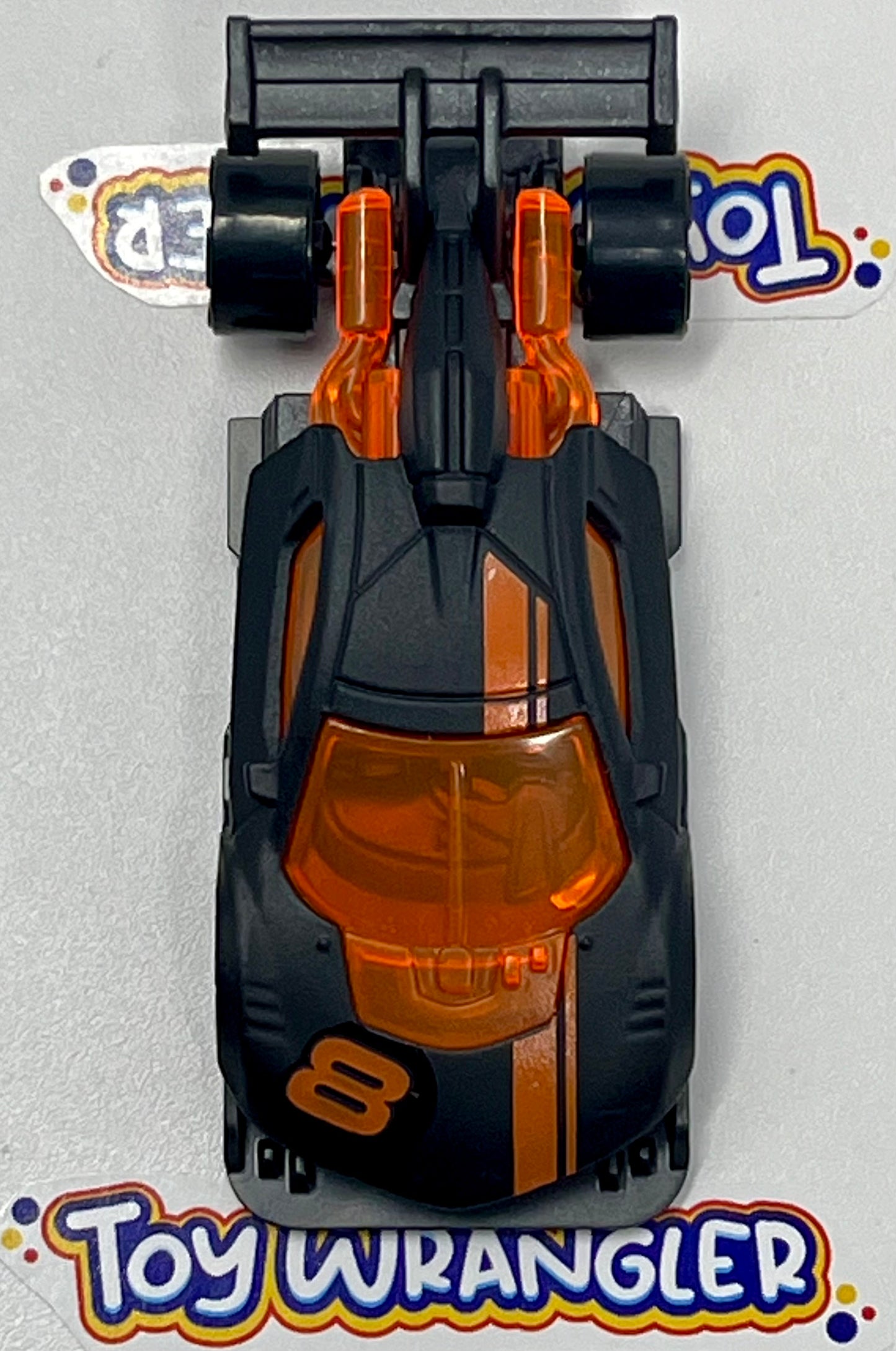 Hot Wheels Punk Rod (Black/Orange) with Protector