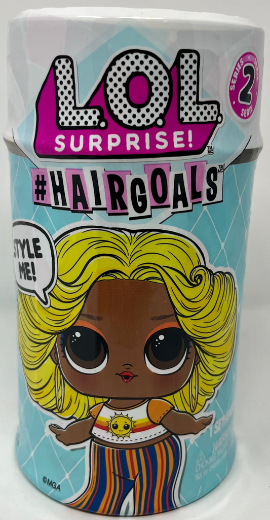 L.O.L. Surprise! Hairgoals Series 2 with 15 Surprises Including Real Hair Fashion Doll, Exclusive Hair Salon