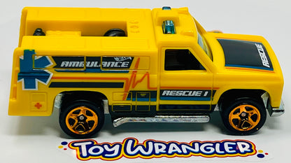 Hot Wheels - HW Rapid Responder Rescue 1 (Yellow) with Protector