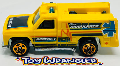 Hot Wheels - HW Rapid Responder Rescue 1 (Yellow) with Protector