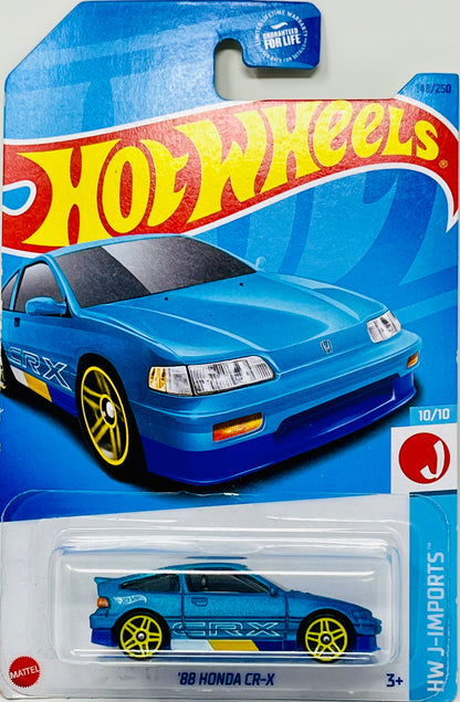 Hot Wheels '88 Honda CR-X (Blue) with Protector