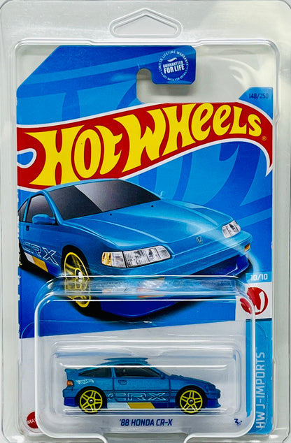 Hot Wheels '88 Honda CR-X (Blue) with Protector