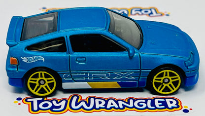 Hot Wheels '88 Honda CR-X (Blue) with Protector