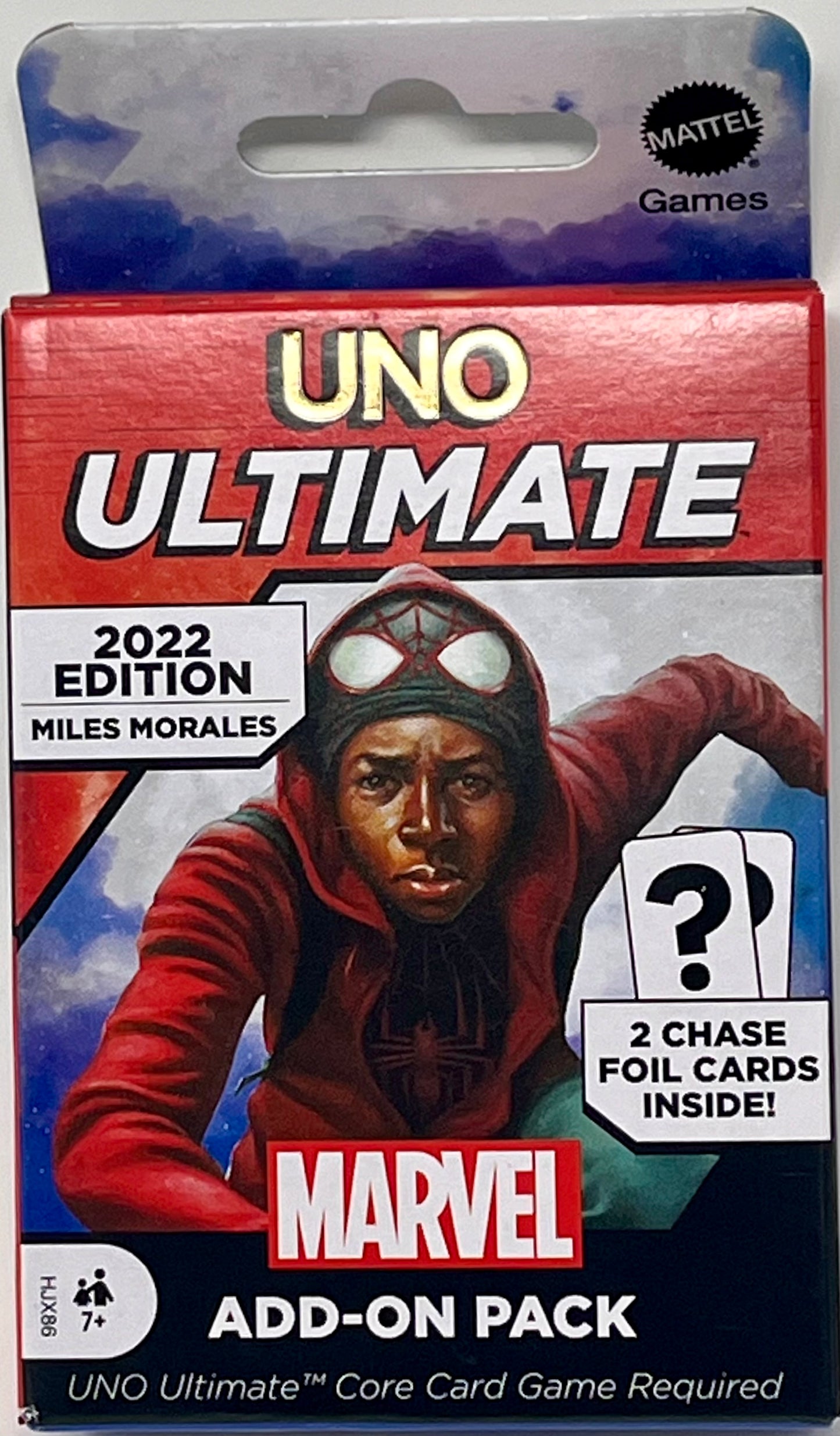 UNO UltimateMarvel Miles Morales Add-On Pack UNO Ultimate Card Game