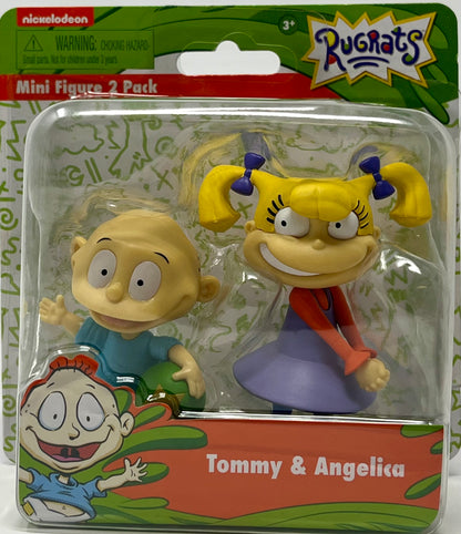 Nickelodeon Mini Figures 2 Pack Rugrats Tommy & Angelica Figures Just Play