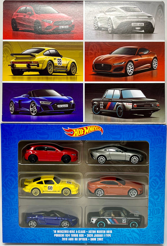 Hot Wheels Car Culture European Multi-Pack Case of 6