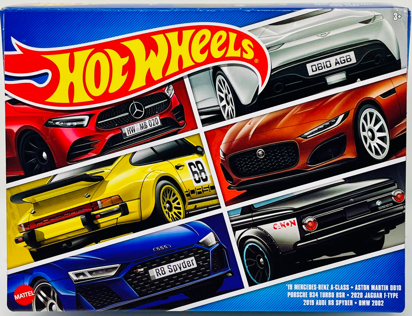 Hot Wheels Car Culture European Multi-Pack Case of 6