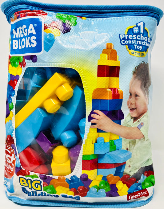 Mega Bloks First Builders Big Building Bag - Classic 80pc