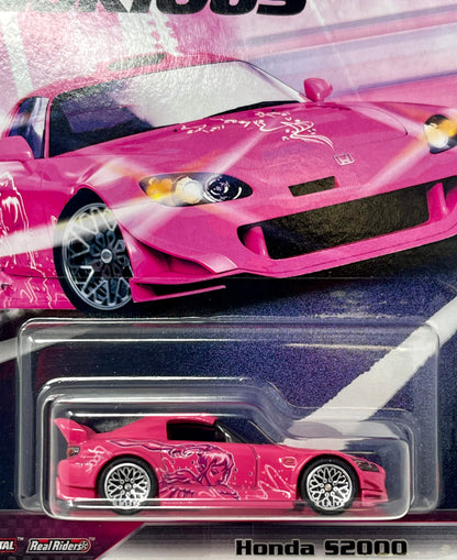 Hot Wheels 2020 Premium Fast & Furious Quick Shifters 1/5 Honda S2000 (Pink)