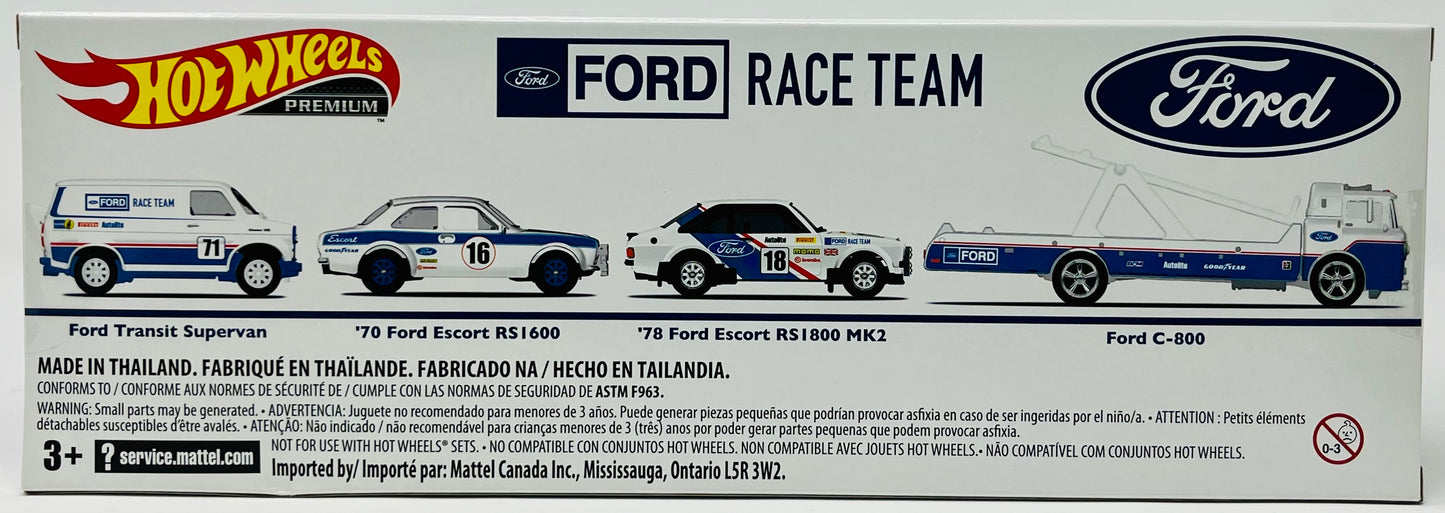 Hot Wheels 1:64 Premium Collector Set - Ford Race Team