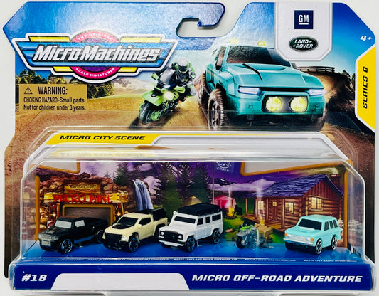 Micro Machines Off-Road Adventure - #18 Hummer, Land Rover - Series 6