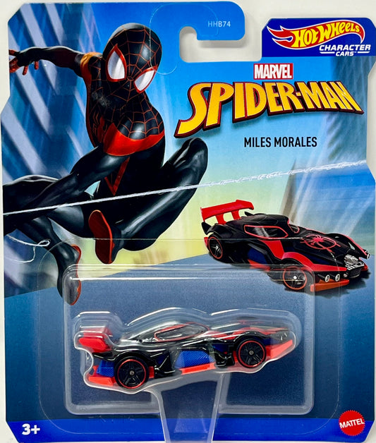 Hot Wheels Character Cars Marvel Spider-man Miles Morales 3+