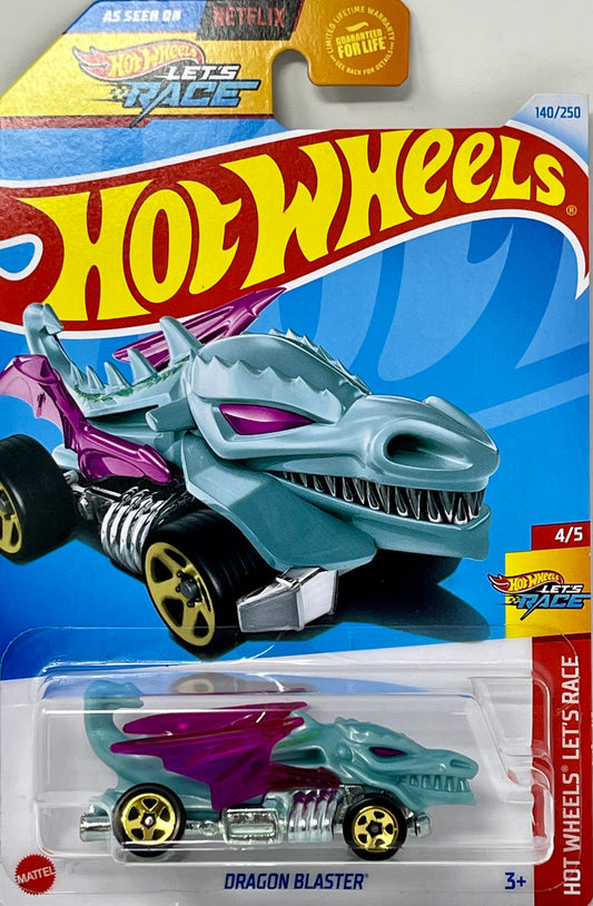 Hot Wheels Dragon Blaster 140/250 HOT WHEELS LET’s RACE 4/5