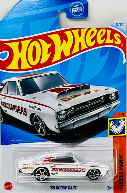 Hot Wheels '68 Dodge Dart142/250  Musclemania 1/4