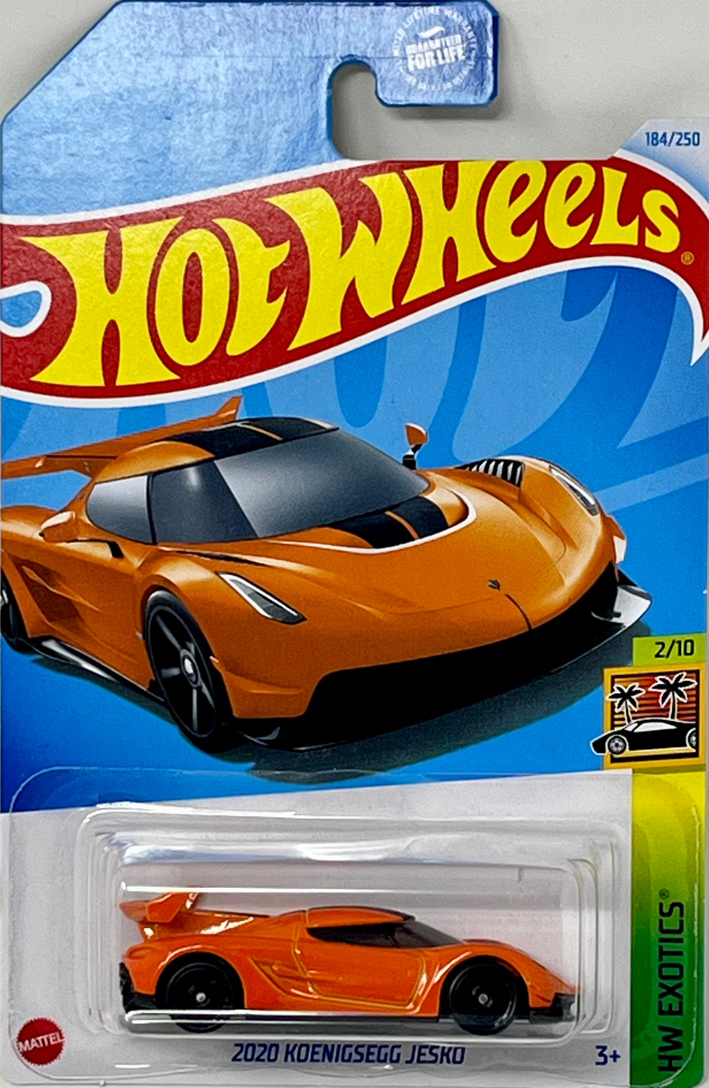 Hot Wheels 2020 Koenigsegg Jesko Orange184/250 HW EXOTICS 2/10