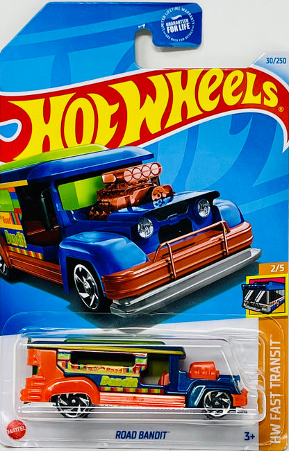 Hot Wheels Road Bandit HW Fast Transit 2/5 with Protector