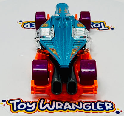 Hot Wheels Croc Rod Teal & Orange 39/250 with Protector