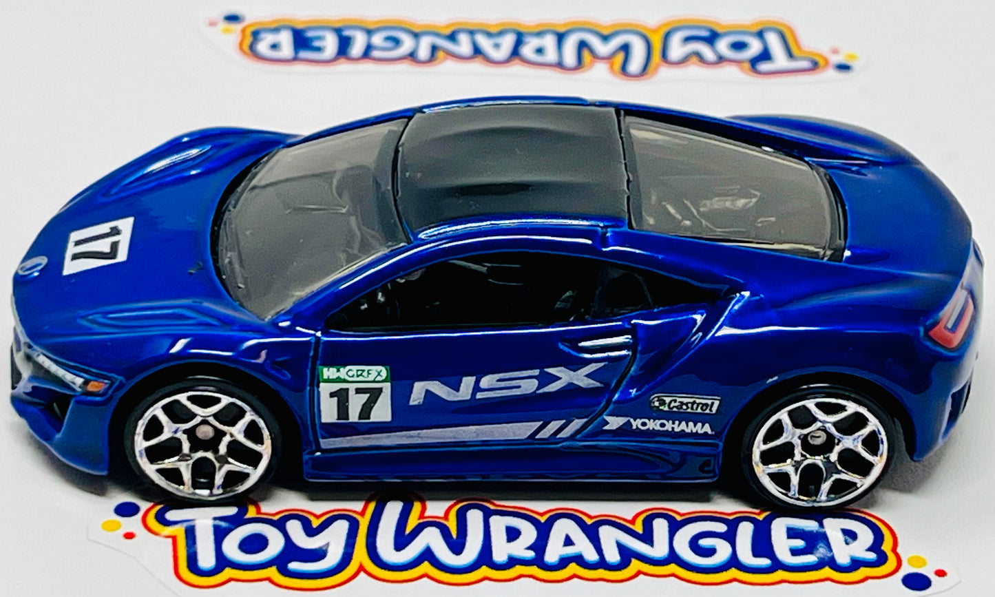 Hot Wheels ‘17 Acura NSX Blue  With Protector