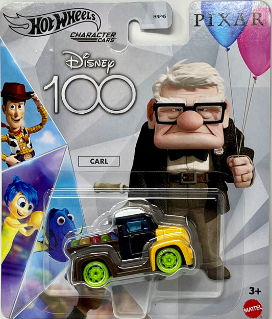 Hot Wheels Disney Pixar 100 Character Car Carl From UP 1:64 Limited Edition