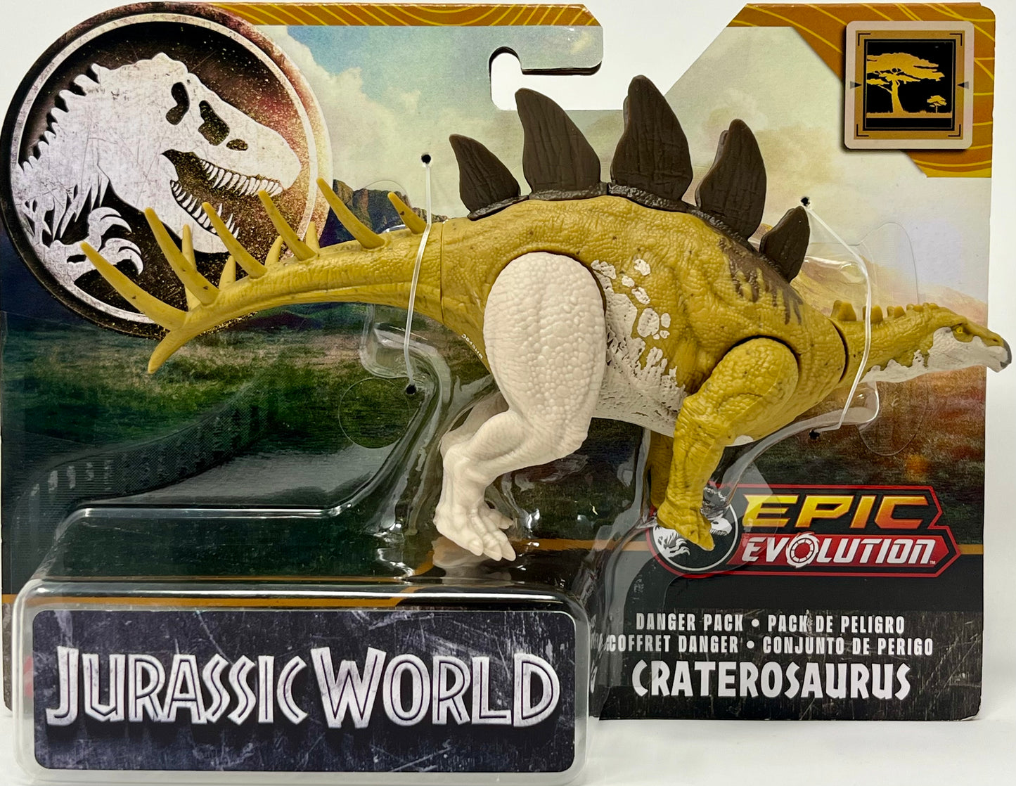 Jurassic World Epic Evolution Danger Pack Craterosaurus Figure