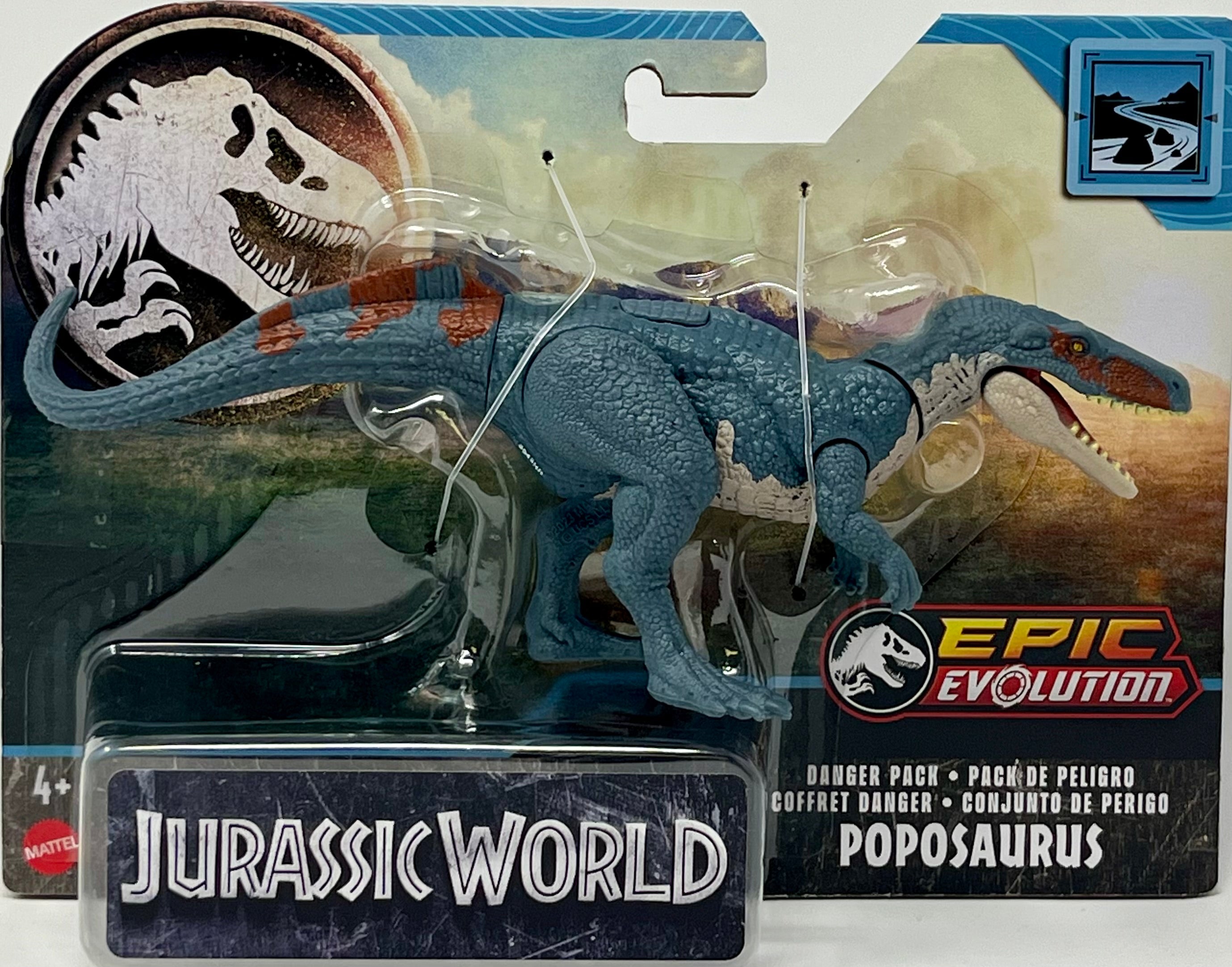 Jurassic World Epic Evolution Danger Pack Poposaurus Figure – Toy Wrangler