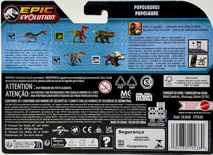 Jurassic World Epic Evolution Danger Pack Poposaurus Figure