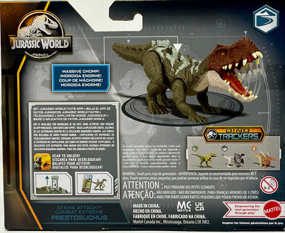 Mattel Jurassic World Strike Attack Dino Tracker Dinosaur Prestosuchus