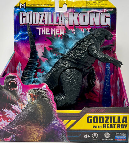 Playmates Godzilla X Kong: The New Empire - Godzilla w/ Heat Ray Figure