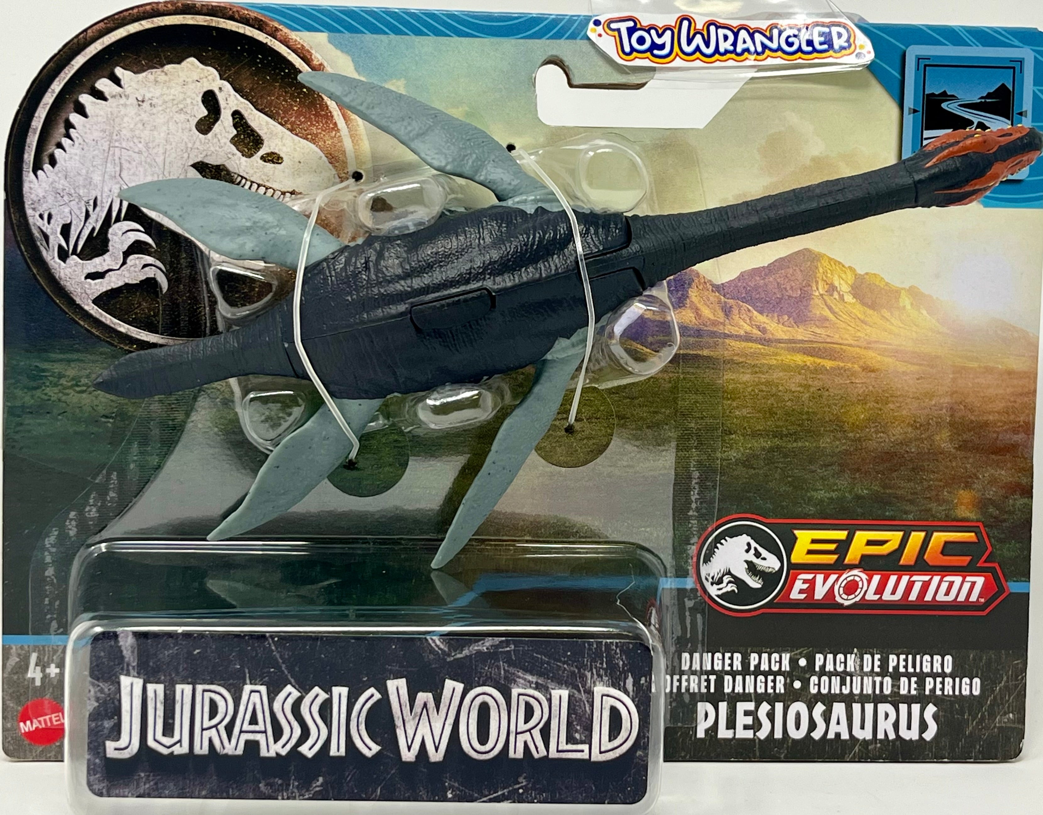 NEW 2023 Jurassic World Epic Evolution Plesiosaurus Toy Wrangler