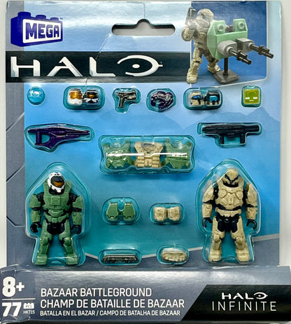 Mega Bloks Bazaar Battleground Halo Infinite Weather Action Figure