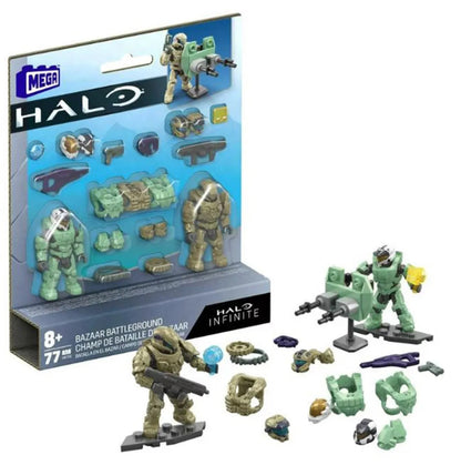 Mega Bloks Bazaar Battleground Halo Infinite Weather Action Figure