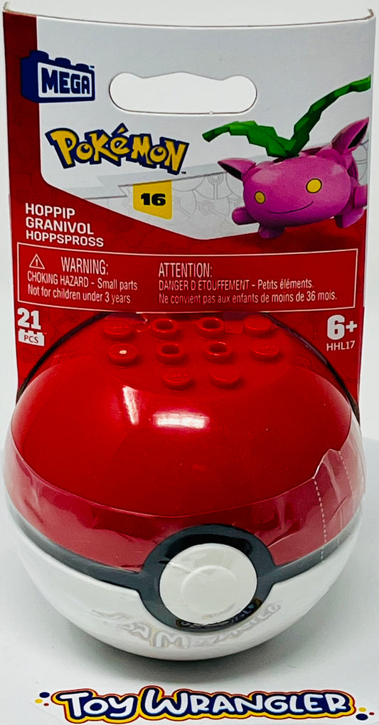 Mega Construx Pokemon Hoppip Poke Ball Building Set