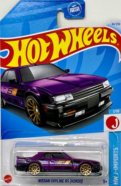 Hot Wheels 2024 HW J-IMPORTS 1/10 Nissan Skyline RS (KDR30) 44/250