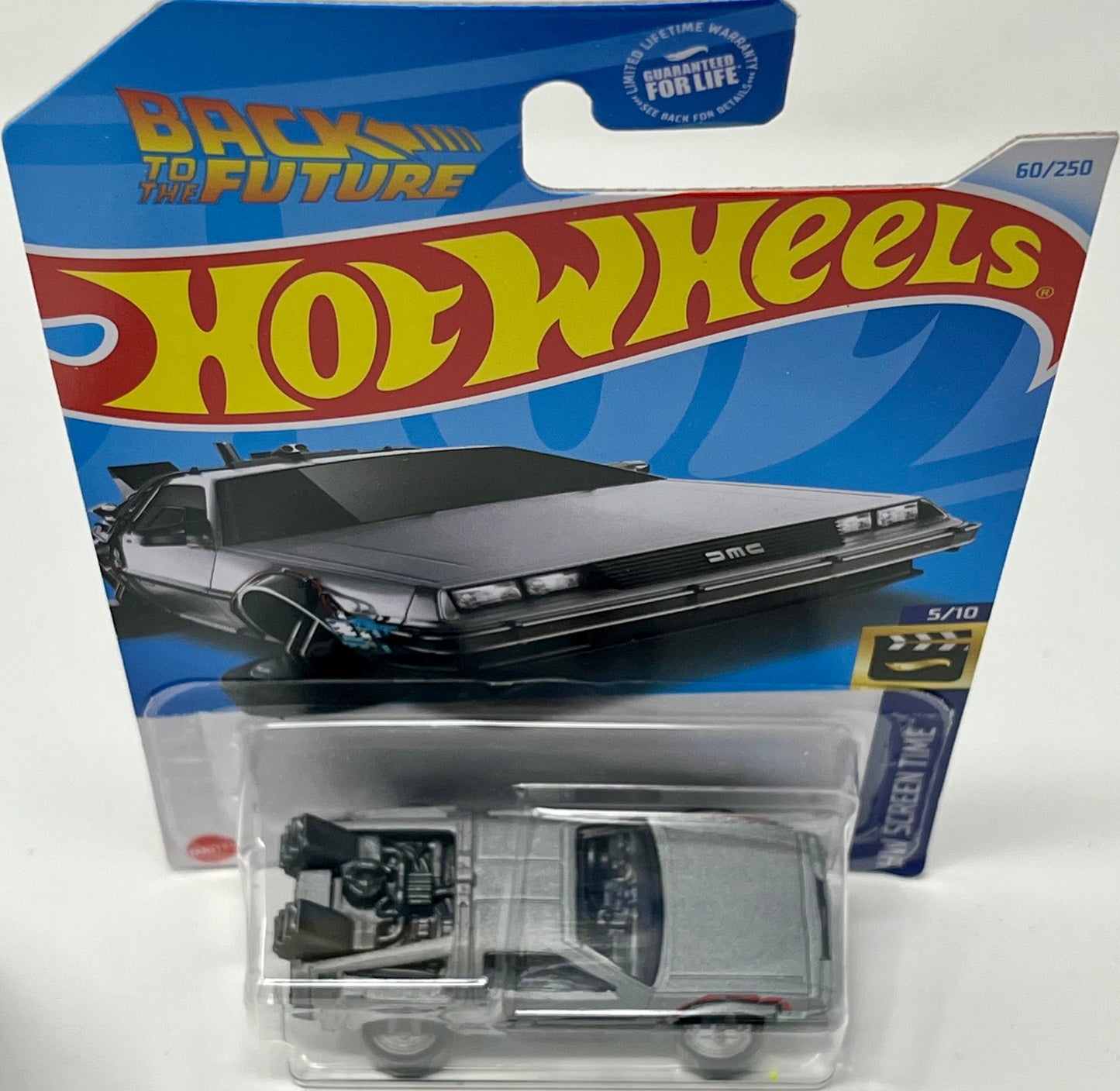 Hot Wheels 2024 Back To The Future Time Machine - Hover Mode w/ Protector