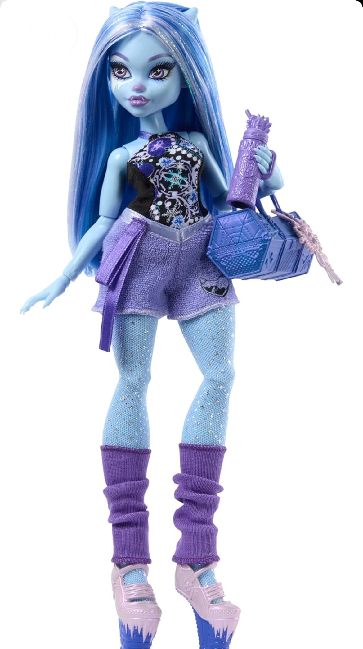 Monster High Skulltimate Secrets Doll & Accessories Set, Monster Mysteries Abbey Bominable with Dress-Up Closet & 19+ Surprises Including Clothes