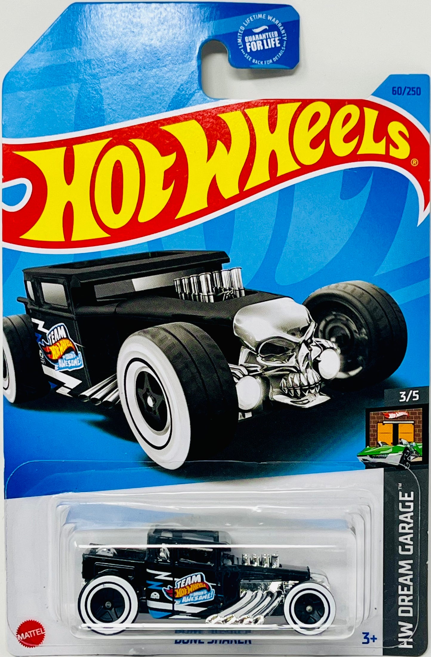 Hot Wheels Black Bone Shaker 60/250 HW Dream Garage 3/5 “