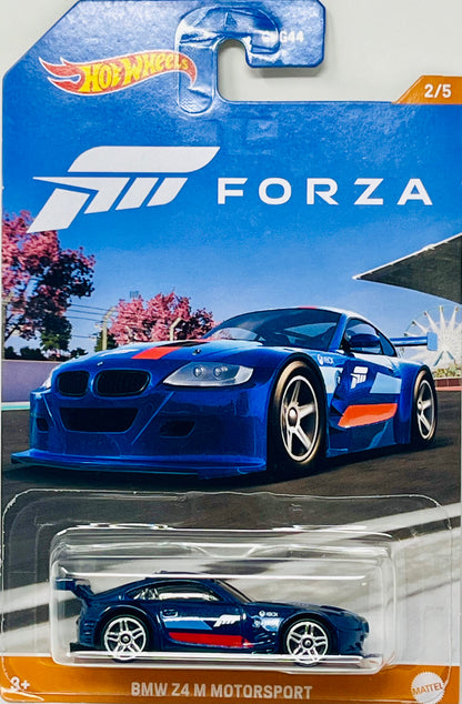 Hot Wheels 2023 HW Forza 2/5 Blue BMW Z4 M Motorsport