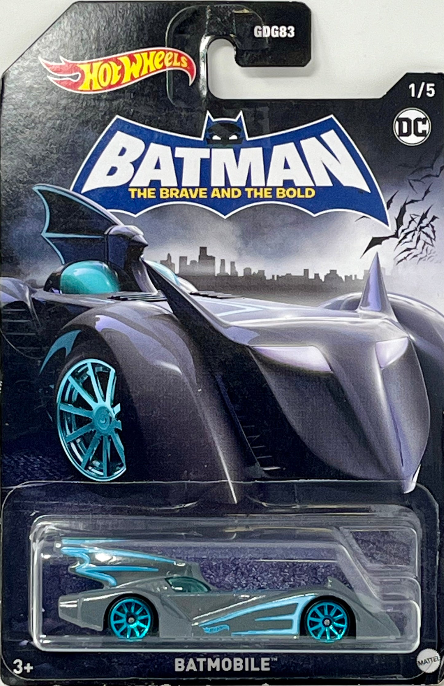 Hot Wheels Batman The Brave and the Bold Batmobile 1/5