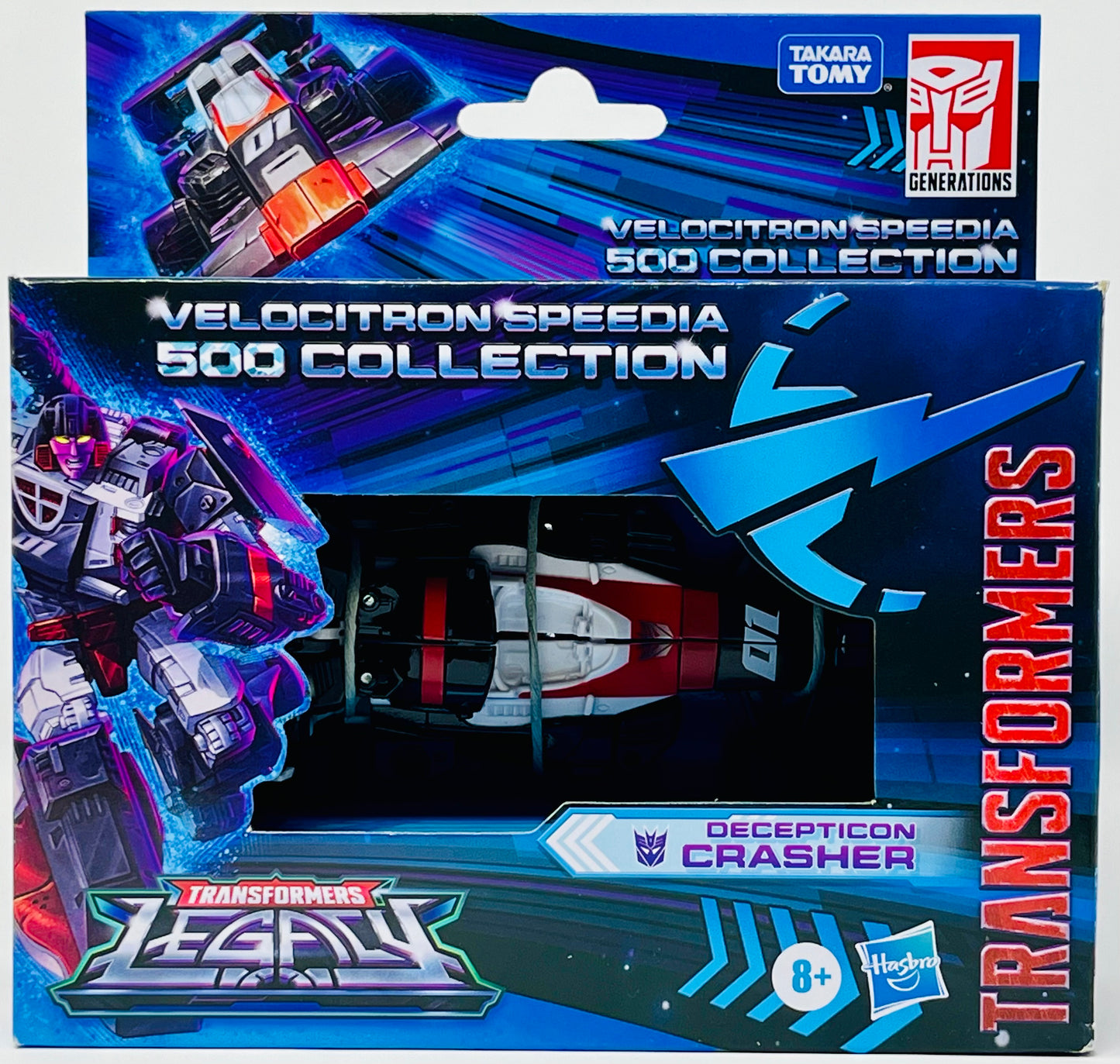 Transformers Legacy Velocitron Decepticon Crasher Deluxe 2022 Hasbro