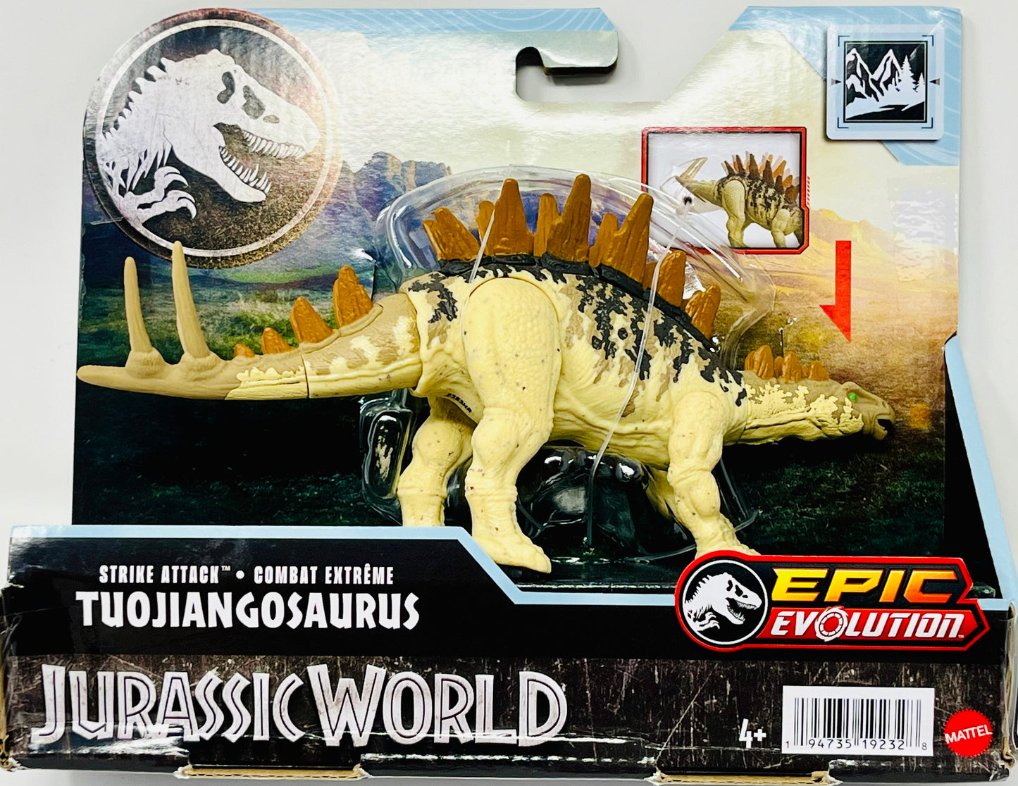 Jurassic World Epic Evolution Strike Attack Tuojiangosaurus Figure