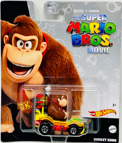 Hot Wheels Donkey Kong The Super Mario Bros Movie Mario Kart Series