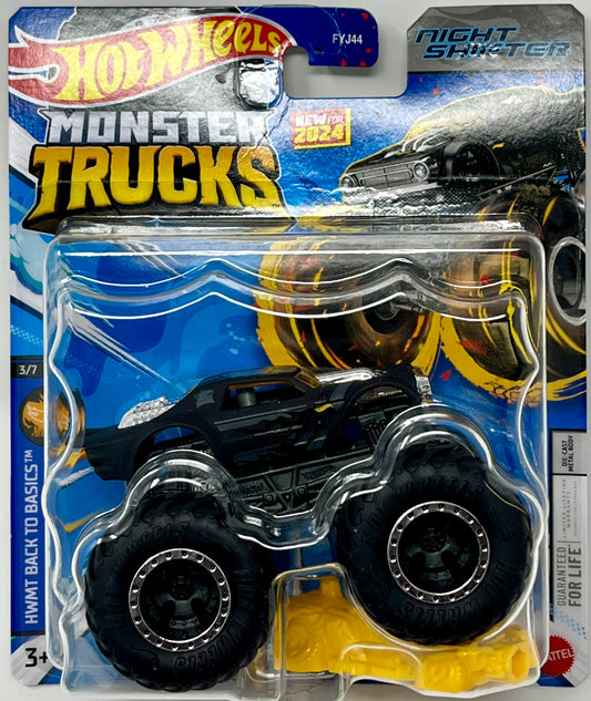 Hot Wheels Monster Trucks Night Shifter Black