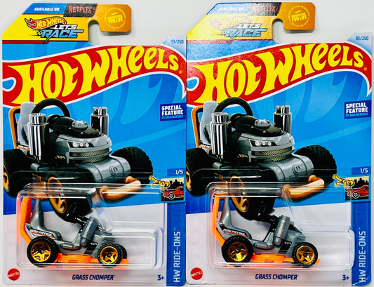 2 X Hot Wheels Grass Chomper # 93/250