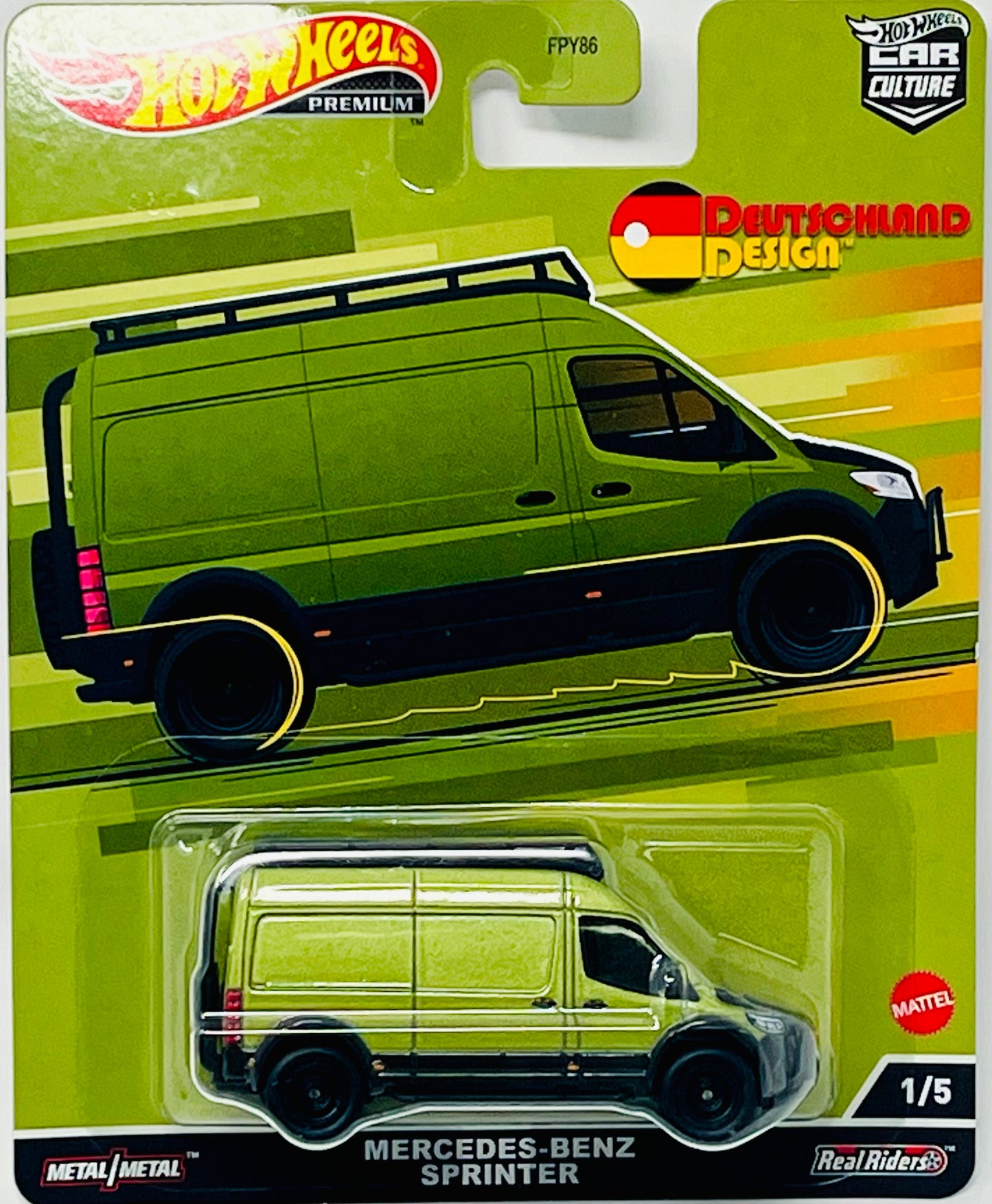 Hot Wheels 1:64 Deutschland Design Mercedes-Benz Sprinter Van