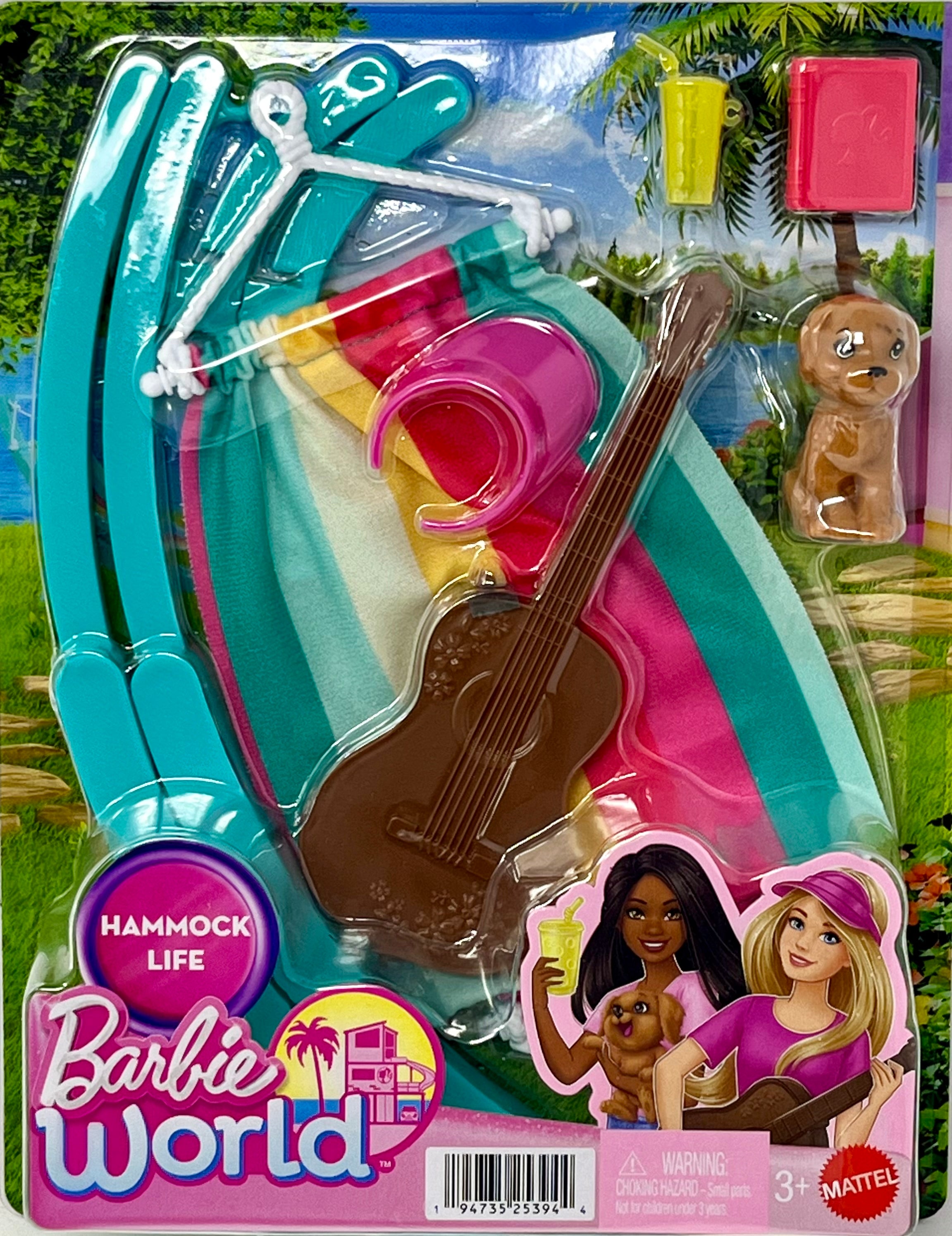 Barbie hammock accessory set online