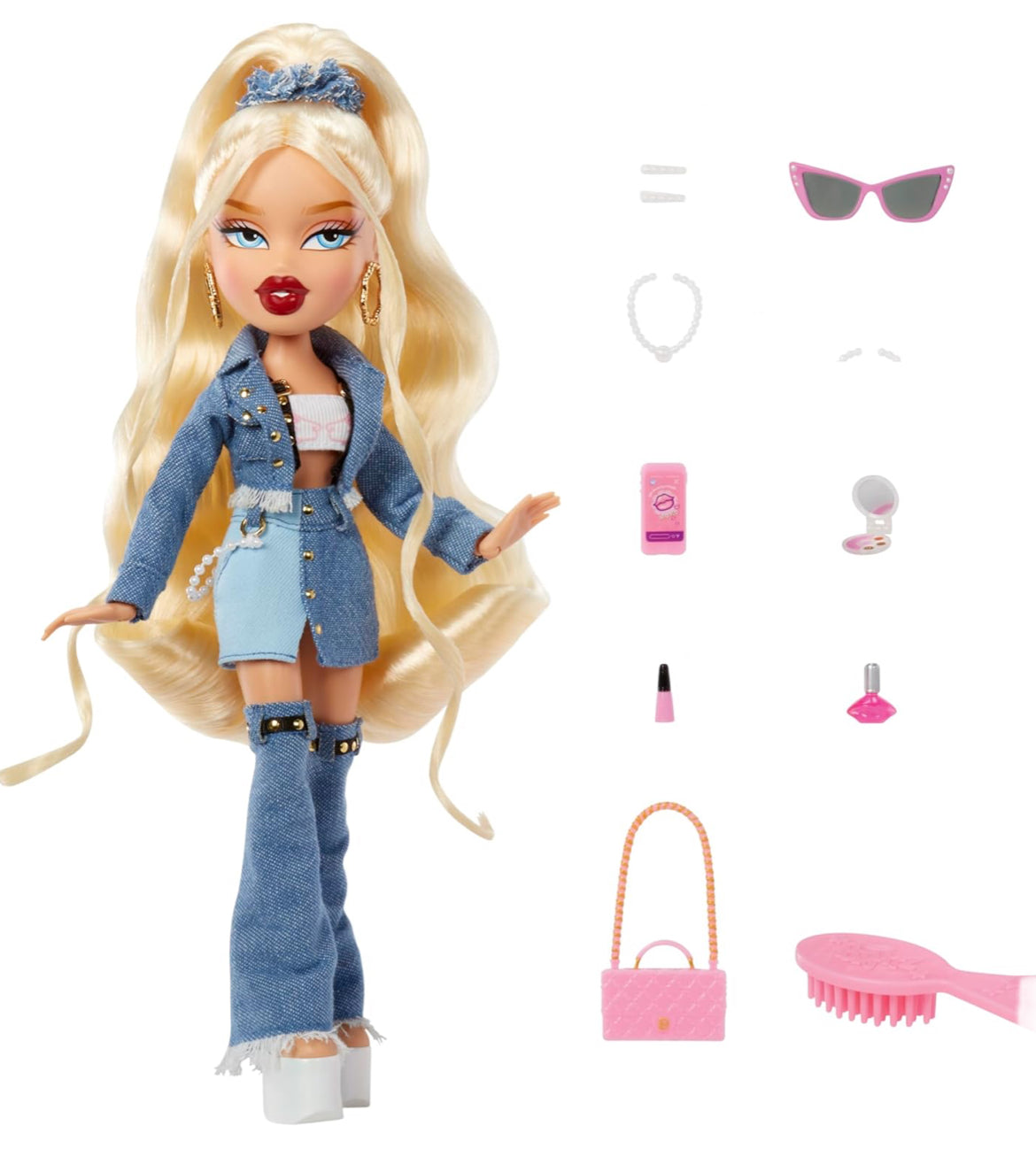 Bratz Alwayz Cloe Fashion Doll with 10 Accessories and Poster